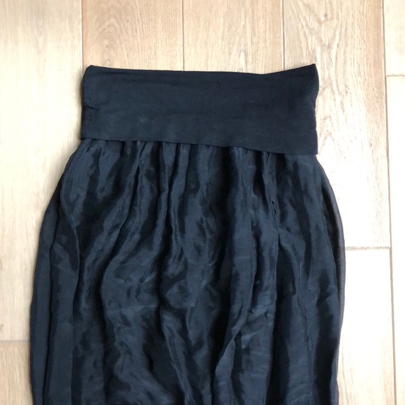 Maternity (or not) 2 in 1 REAL SILK skirt or dress - Picture 5 of 5